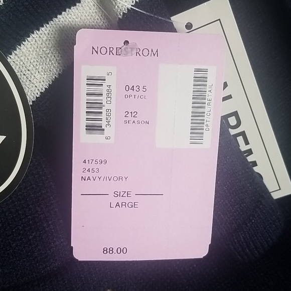 Vintage San Remo by Laura Navy Knit Pant Set - Picture 11 of 11